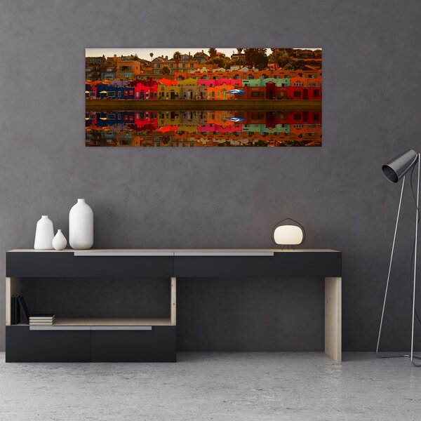 Kép - A nyári úszások helyszíne (120x50 cm)
