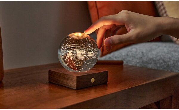 Sötétbarna USB fénydekoráció Amber – Gingko