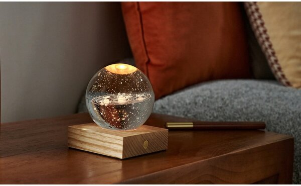 Sötétbarna USB fénydekoráció Amber – Gingko