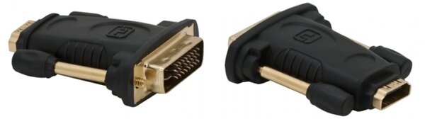 Delight DVI dugó- HDMI aljzat aranyozott