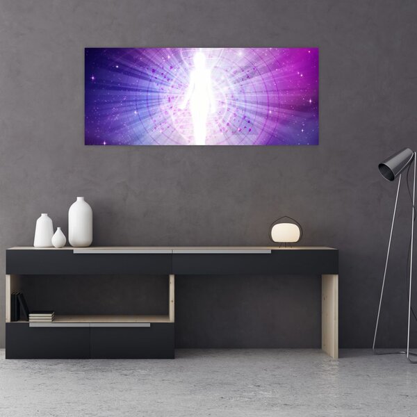 Absztrakt kép - Nő (120x50 cm)