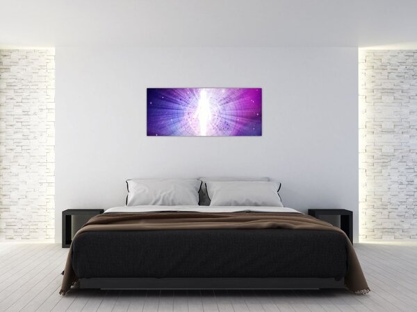 Absztrakt kép - Nő (120x50 cm)