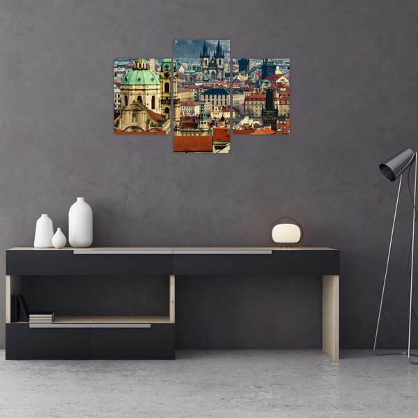 Kép - Prágai panoráma (90x60 cm)