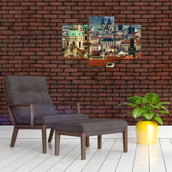 Kép - Prágai panoráma (90x60 cm)