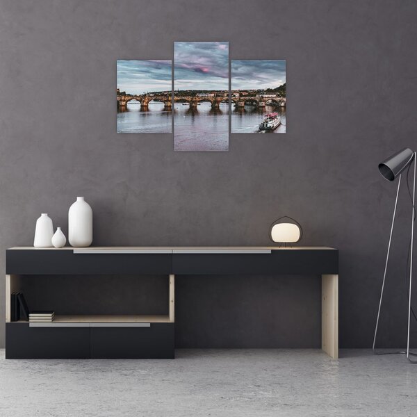Vltava képe (90x60 cm)