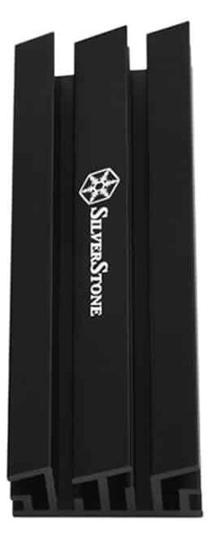 SSD hűtő Silverstone SST-TP02-M2 M.2 hűtőborda Fekete