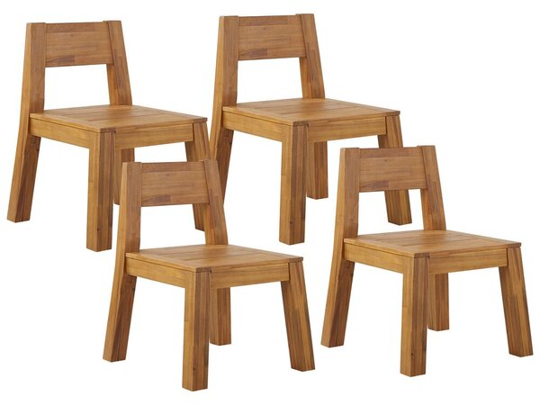 Kerti akácfa szék négydarabos szettben LIVORNO
