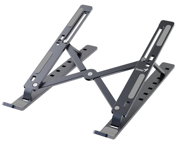 Genius G-Stand M250 Állítható 17" Laptop tartó Alumínium Állvány - Ezüst