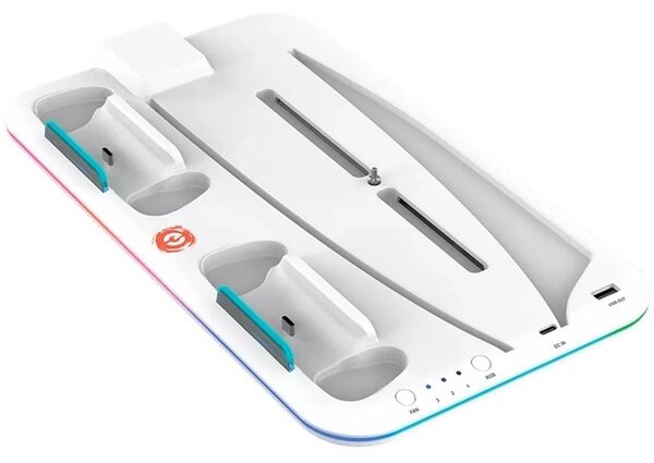 Canyon CND-CSPS5W PS5 multifunkcionális hűtő állvány fehér