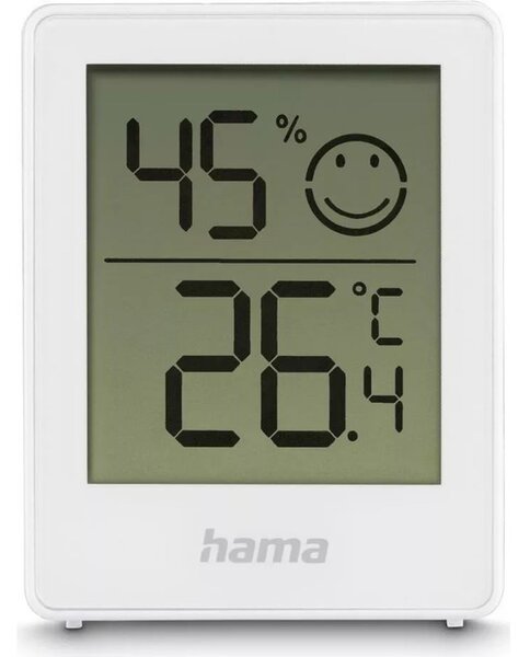 Hama 00222233 Baros Digitális Hőmérő és Páratartalom Mérő 2 db - Fehér