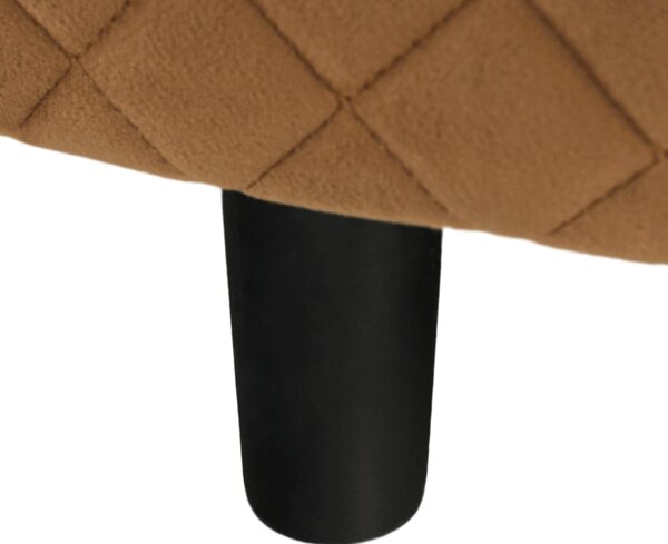 KONDELA Boxspring ágy 160x200, világosbarna, GOLDBIA