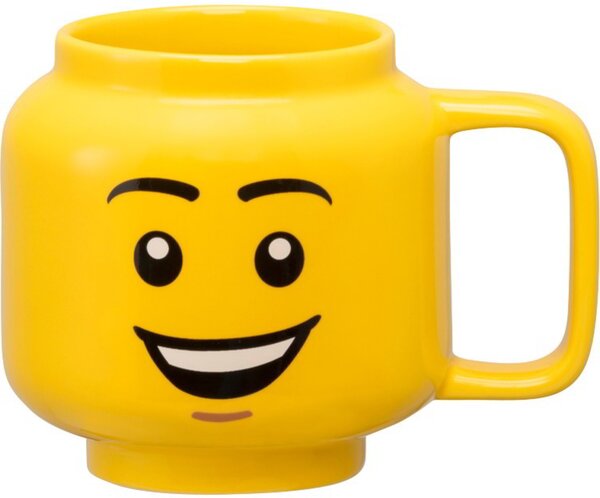 LEGO Copenhagen Happy Boy 255ml Bögre - Sárga