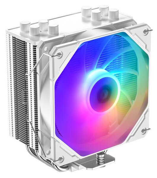 ID-COOLING SE-224-XTS ARGB WHITE Processzor Hűtő 4 Heatpipe LED Fehér