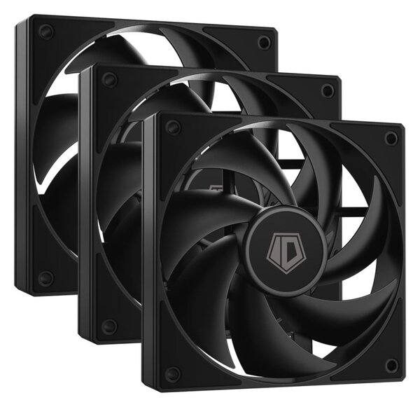 ID-Cooling AF-125-K TRIO hűtő ventiátor 12cm, 3db fekete