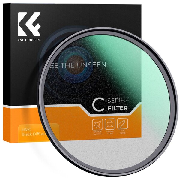 K-F CONCEPT C Series Black Mist 1/4 lágyító szűrő 43mm