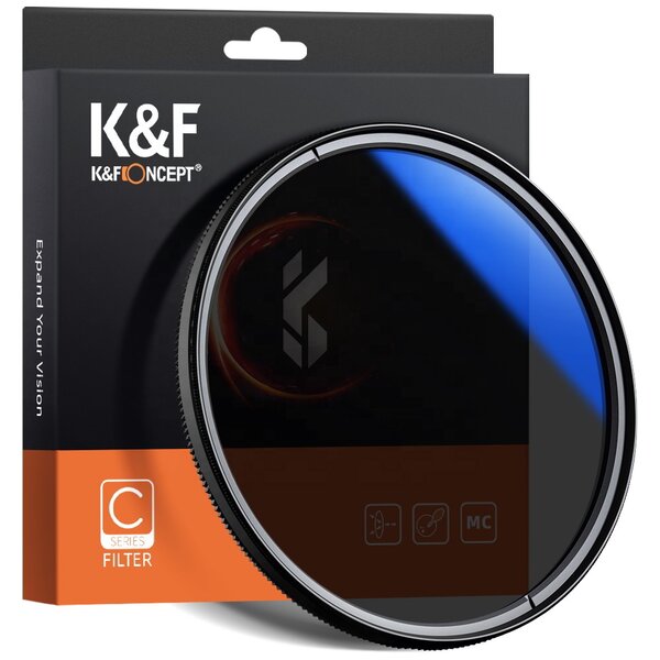K&F Concept Classic Series CPL 43mm cirkuláris polár szűrő