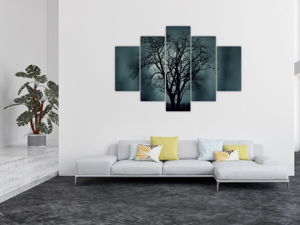 Kép egy fáról napfogyatkozáskor (150x105 cm)
