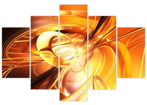 Absztrakciós kép (150x105 cm)