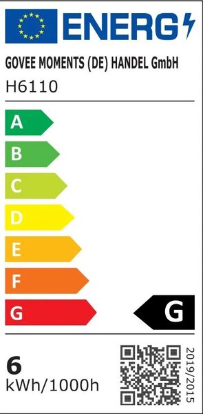Govee WiFi RGB Smart LED szalag 10 m (H61103A1)