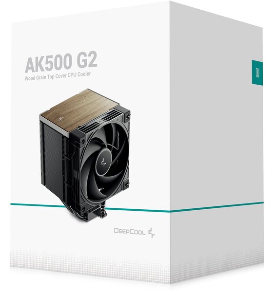 DeepCool AK500 G2 Processzor Hűtő 12 cm Fekete