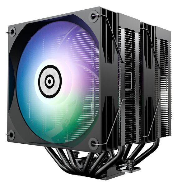 Enermax ETS-TD60D-ARGB Processzor Hűtő Dupla Torony ARGB Világítással