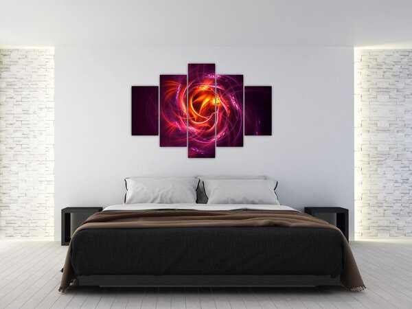 Ragyogó modern absztrakció képe (150x105 cm)