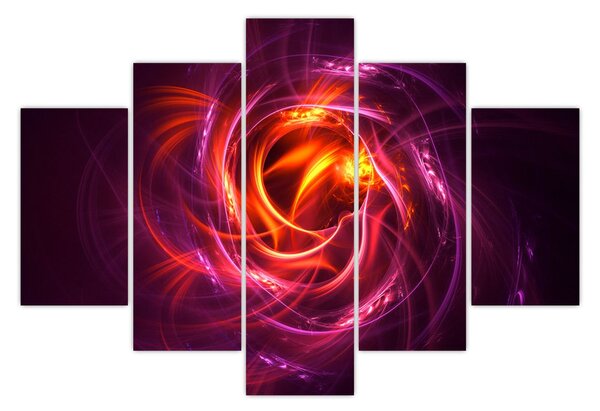 Ragyogó modern absztrakció képe (150x105 cm)