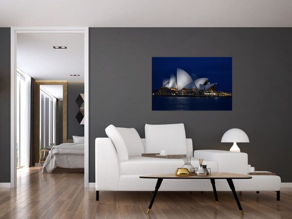 Sydney éjszakai kép (90x60 cm)