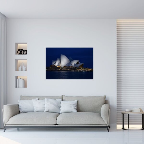 Sydney éjszakai kép (90x60 cm)