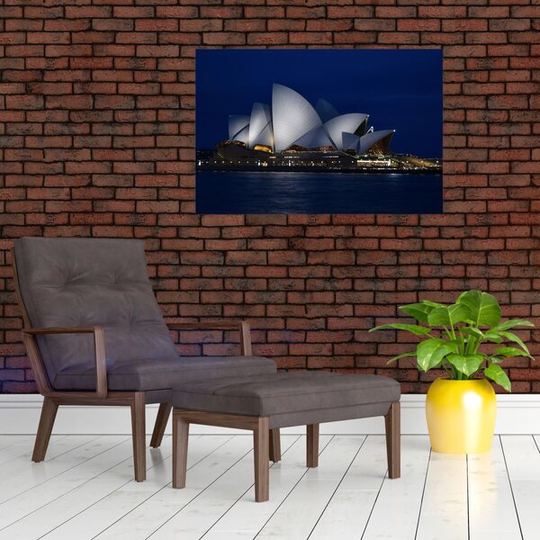 Sydney éjszakai kép (90x60 cm)