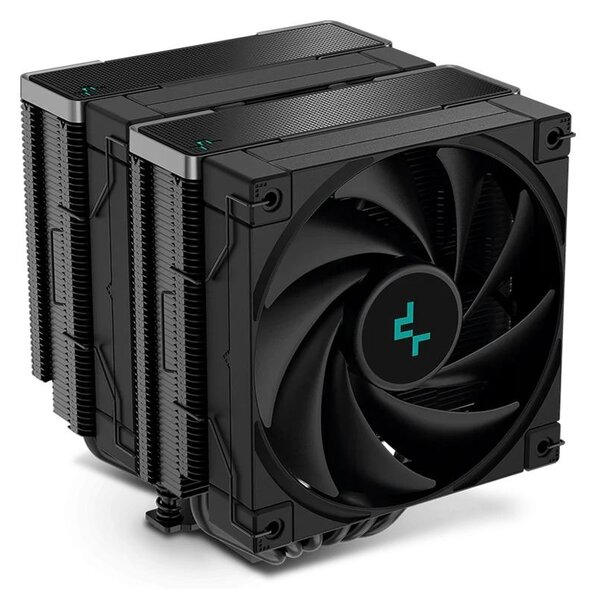 Deepcool AK620 ZERO DARK Processzor Hűtő Dupla Torony Fekete