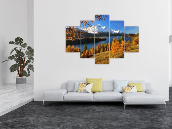 Kép - Ősz az Alpokban (150x105 cm)