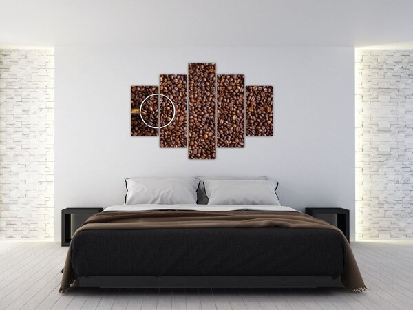 Kép - kávé szemek (150x105 cm)