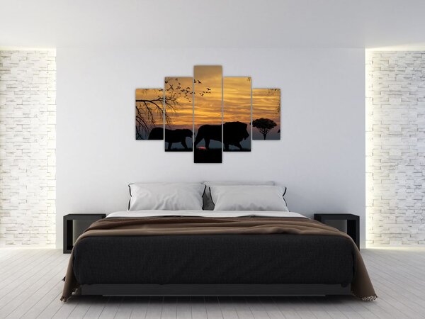 Safari képe (150x105 cm)