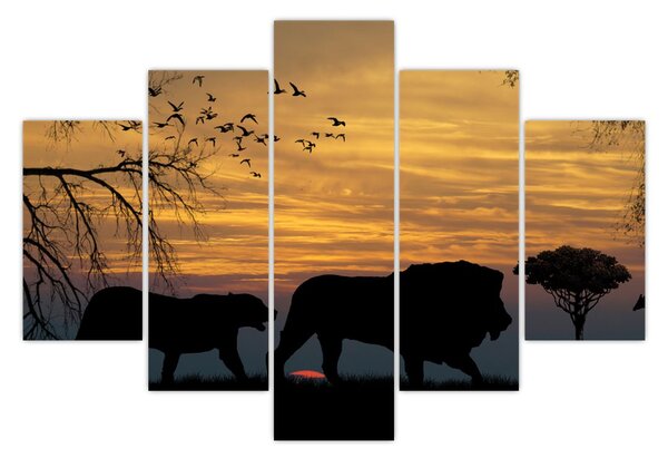Safari képe (150x105 cm)