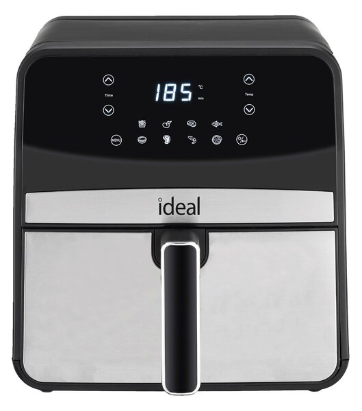 Eldom IK1501 Ideal Forrólevegős sütő 6,5L 1800W fekete/inox