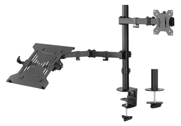 ACT AC8305 laptop állvány Laptop és monitor kar Fekete 39,6 cm (15.6")