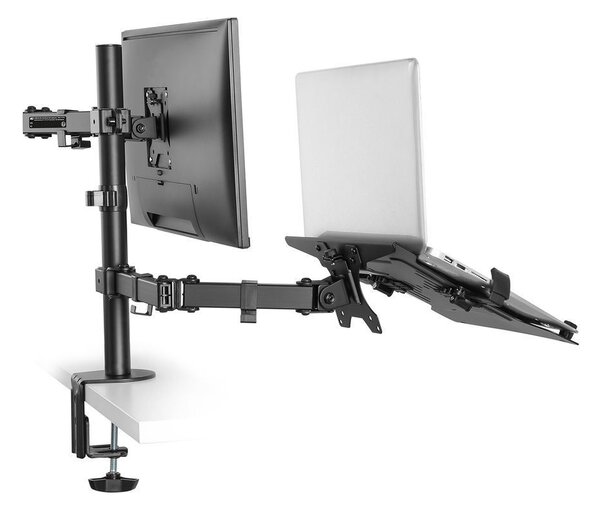 ACT AC8305 laptop állvány Laptop és monitor kar Fekete 39,6 cm (15.6")