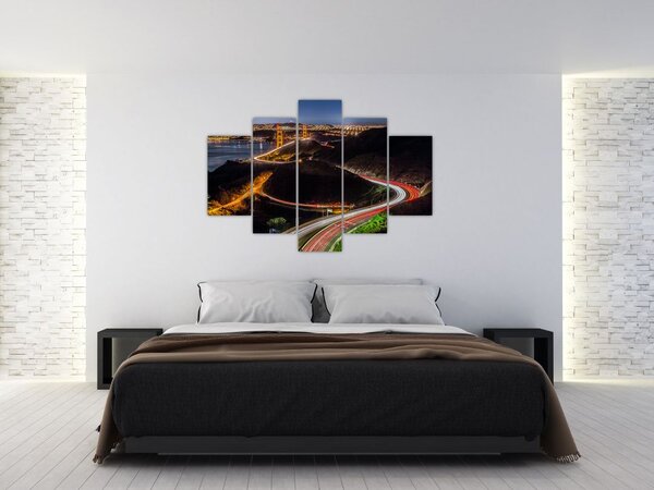 Kép - Golden Gate Bridge (150x105 cm)