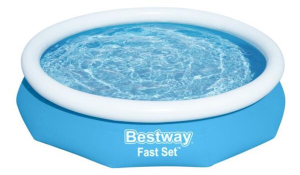 Bestway 57458 kerti medence Felfújható medence Kerek 3200 L Kék, Fehér