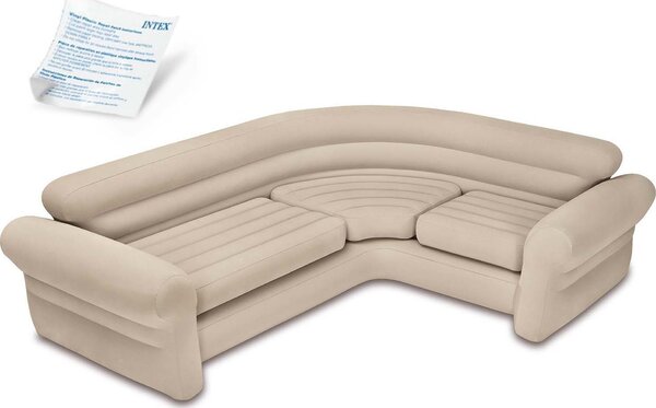 Intex 68575NP Kanapé (H x Sz x Ma) 257 cm x 203 cm x 76 mm Bézs