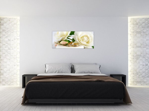Kép - Esküvő napja (120x50 cm)