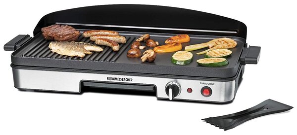 Rommelsbacher BBQ2003 Elektromos grillsütő - Inox