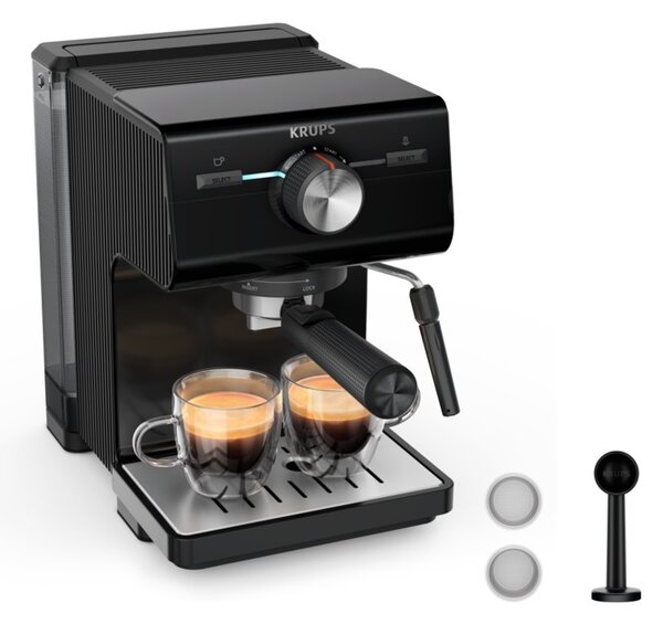 Krups Authentic XP381810 Karos Eszpresszó Kávéfőző 1450W