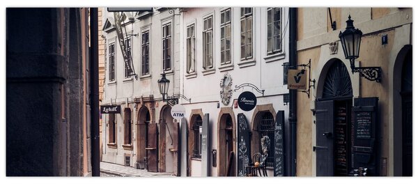 Kép - Prágai utca (120x50 cm)