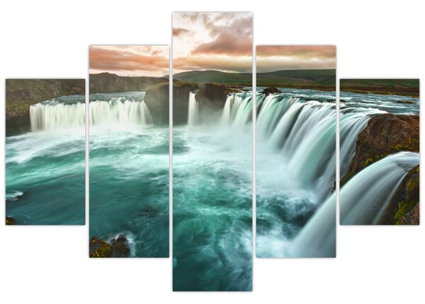 Kép - Vízesések (150x105 cm)