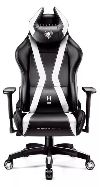 Diablo Chairs X-Horn 2.0 Gamer Szék Normal Size Fekete-Fehér
