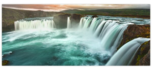 Kép - Vízesések (120x50 cm)