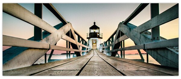 Kép - A mólón (120x50 cm)