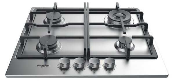 Whirlpool TKRL 661 IX EU Beépíthető Gázfőzőlap 58cm Rozsdamentes Acél